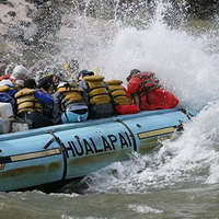 white water rafting trip from vegas