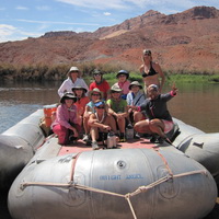 white water rafting trip from vegas