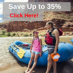 white water rafting trip from vegas